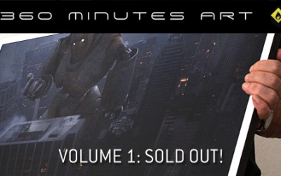 360 minutes art: Artworks sold out!